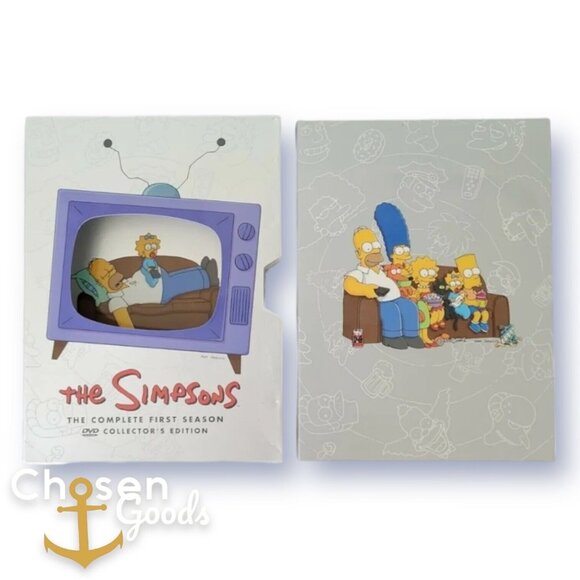 The Simpsons Complete First Season DVD, 2001 3-Disc Set Collectors Edition Vtg - Picture 5 of 9